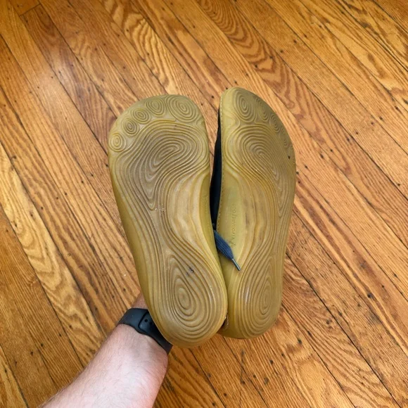 Vivobarefoot Addis Dark Blue Leather Shoes with Minimalist Design US12 Men - Picture 8 of 8